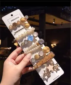 ヘアピン髪留めクリップ8点セット 新品