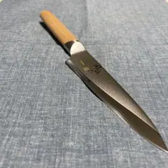 shinjione様専用】堺一文字光秀 白一鋼 紋鍛錬 鎌薄刃包丁 210mm
