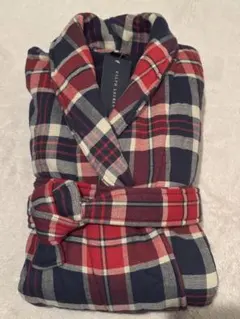 ラルフローレン チェックガウン タグ付新品 メンズ M 綿100%