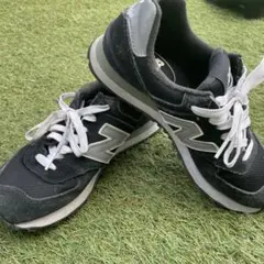 New Balance 574 ブラック スニーカー
