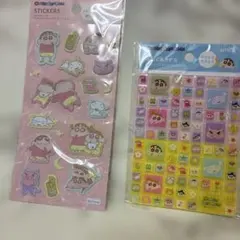 クレヨンしんちゃん　ふわふわシール＆タイルシールセット　しんのすけ