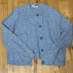 GU水色　カーディガン