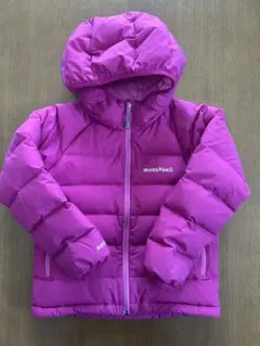 モンベル ウインドストッパー ダウンパーカ Kid's 120