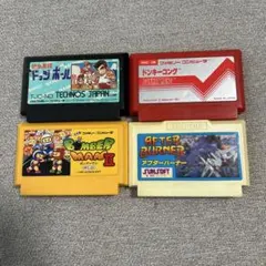 ファミコン ソフト 4本セット ジャンク品