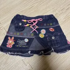 メゾピアノ　mezzopiano デニム　デニムスカート　90 平成　レトロ