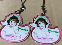 ラブライブ　μ's　 小泉花陽 アクリルチャームストラップ 2点セットサウナ