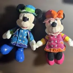 カッパ ミッキー ミニー ぬいぐるみバッジ ぬいば