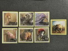 モンハンワイルズシールグミ　7枚セット