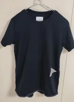 and wander ドライジャージーTシャツ　0サイズ 黒のサムネイル