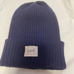 Lee ニット帽 ネイビーのサムネイル