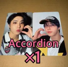 straykids karma トレカaccordion 封入 ハン ①