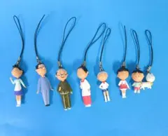 非売品】レア ちびまる子ちゃん ストラップ 十六茶 コンプリートセット