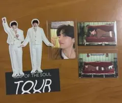 BTS MAP OF THE SOUL TOUR ステッカー BE テテ トレカ