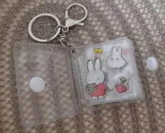 ミニシール帳　完成品　キーホルダー　ミッフィー　キティ　マイメロ