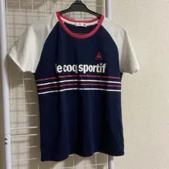 【le coq sportif】スポーツウェア160 ネイビー×ホワイト×ピンクのサムネイル