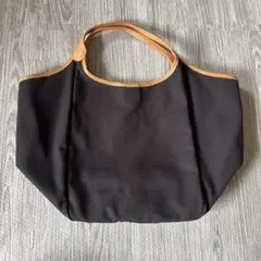 marco masi キャンバス トートバッグ ブラック ブラウン マルコマージのサムネイル