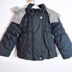 BeBe フード付き　中綿コート / ジャンバー　100cm 黒