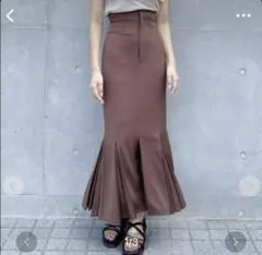 ココディール ハイウエストマーメイドスカート