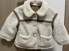 コムサ　ボアジャケット　リバーシブル