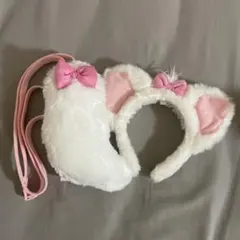 ディズニー マリーちゃんしっぽポシェット カチューシャ