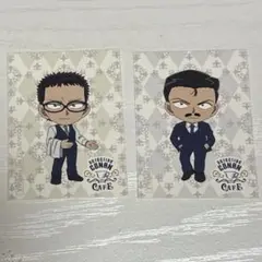 風見裕也毛利小五郎名探偵コナンカフェ2025謎解きクリア特典オリジナルステッカー