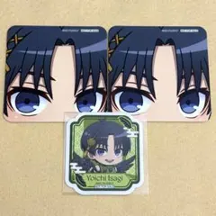 ブルーロック スマイルベースカフェ 天狗茶亭 コースター 特典 ステッカー 潔