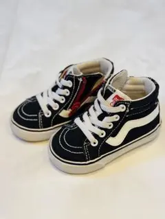 Vans ブラック/ホワイト ハイカットスニーカー