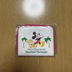 ディズニー バケーションパッケージ 特典 チケットホルダー パスケース ピンク