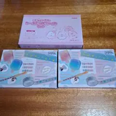 りぼん付録ステショ4個セット×2、すみっコぐらしシール&ファイルセット