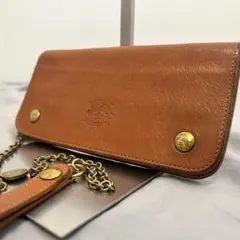 極美品 廃盤 希少 イルビゾンテ ロングウォレット トラッカー