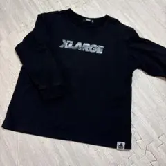 XLARGE ブラック 長袖カットソー 120