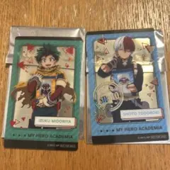 僕のヒーローアカデミア ナムコキャンペーン クリアカード 緑谷出久 轟焦凍