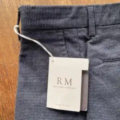 新品 Riccardo Metha RM イタリア製パンツ千鳥グレー44のサムネイル