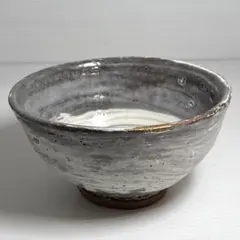 志野焼 田中源也 志野茶碗 抹茶茶碗 菊泉窯 共箱欠品 未使用品 田中