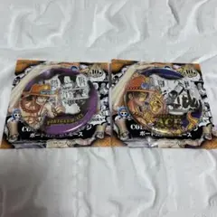 ONE PIECE / ワンピース 缶バッジ エース 2点セット