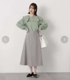 N. natural beauty basicドライタッチAラインフレアスカート