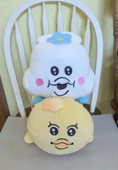 んぽちゃむ　きみまろ　big ぬいぐるみ キャラクターセット