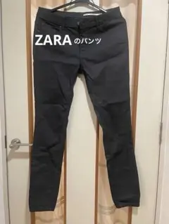 GW セール本日価格！ZARA WOMAN ブラック スリムフィットパンツ