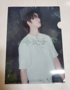 TXT ボムギュ カフェ クリアファイル