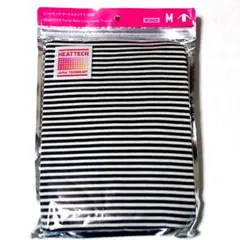 UNIQLO ユニクロ ヒートテック タートルネックT 長袖 M ボーダー