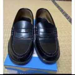 HARUTAブラックローファー 24EEE