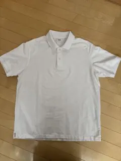 UNIQLOメンズ　ポロシャツ　白　XLサイズ