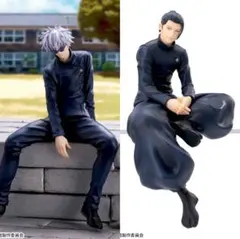 匿名配送　呪術廻戦懐玉・玉折ちょこのせプレミアムフィギュア“五条悟” 夏油セット