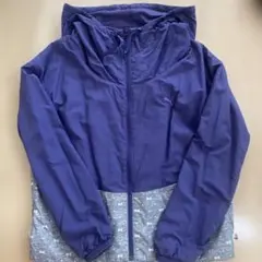 PUMA フード付きウィンドブレーカー 紫　パーカー