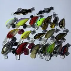 ⭐️引退❣️まとめ売り⭐️】クランクベイト ルアーセット 27個