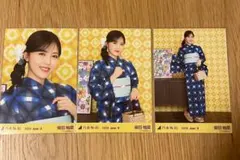 乃木坂46 矢田萌華 真夏の全国ツアー2026 浴衣 生写真 3種コンプ