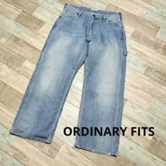 ORDINARY FITS ヴィンテージ加工　ペインターパンツ　デニムのサムネイル