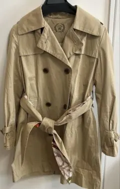 me youトレンチコート レディース　リバーシブルベルトつき