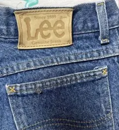Lee 古着 ブルー デニム ストレートパンツ