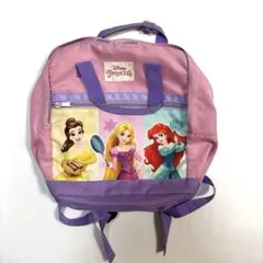 リュックサック　Disney ディズニー　プリンセス　子供用　女の子